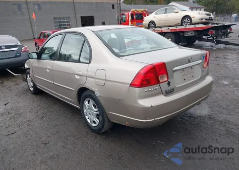 2002 Honda Civic Lx from USA, damaged, VIN 2HGES16532H576268